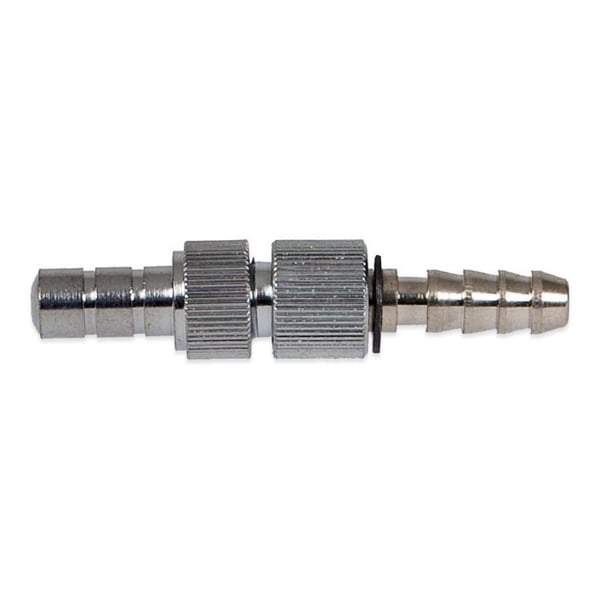 Raccord tube Riester partie I (court) et partie II (long), chrome brillant