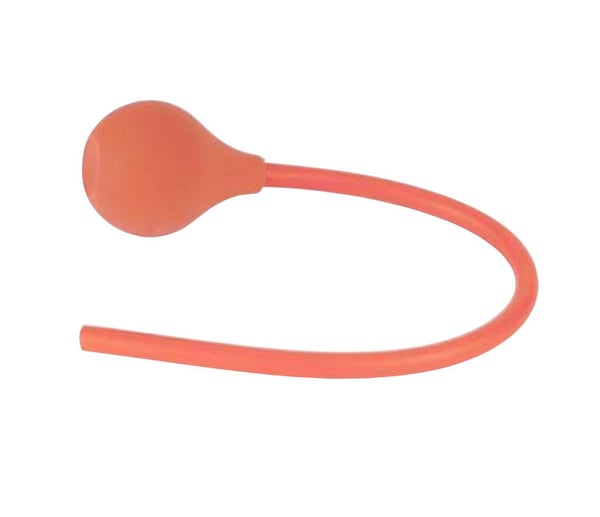 Poire pour tous les otoscopes Riester, couleur rouge