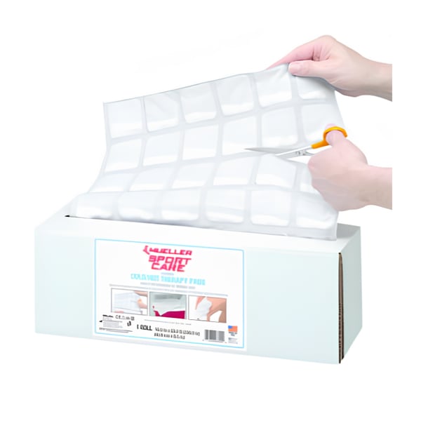 Rouleau distributeur de compresses chaudes/froides flexibles Mueller (40 cm x 8,5 m)