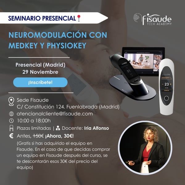Séminaire de neuromodulation avec Medkey et Physiokey – En présentiel – 20 septembre 2025