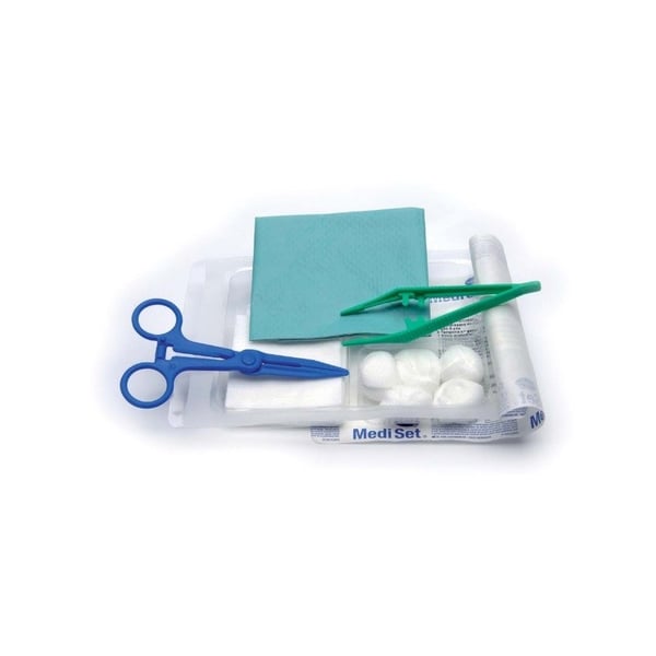 Ensemble de pansements Nº2 Mediset : Ensemble de pansements pour la réparation de tout type de pansement (vendu à l'unité)