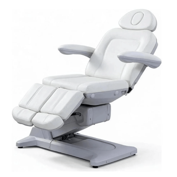 Fauteuil de podologie électrique ALLEO à 5 moteurs avec repose-jambes indépendants