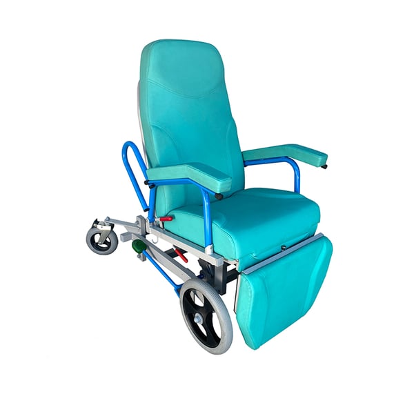 Fauteuil patient multifonctionnel Fenix : Idéal pour les urgences, les transports et les promenades dans les espaces urbains