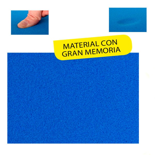 Matériau viscoélastique haute densité Slow Memory 8 mm 100x75cm