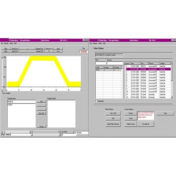 Logiciel pour Biofeedback EMG Peritone