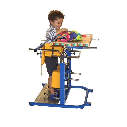 Support pelvien réglable pour la position debout