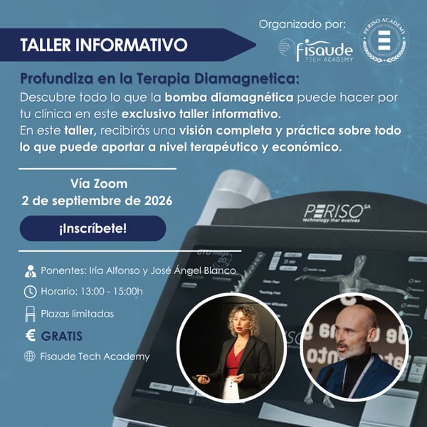 ATELIER D'INFORMATION : Approfondissez vos connaissances sur la thérapie diamagnétique. Présentation complète et pratique de ses avantages thérapeutiques et économiques – VIA ZOOM – 2 septembre 2026