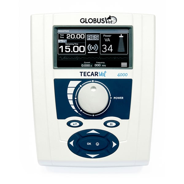 Thérapie Vétérinaire TecarVet 4000 - Technologie innovante appliquée à la physiothérapie et à la rééducation animale