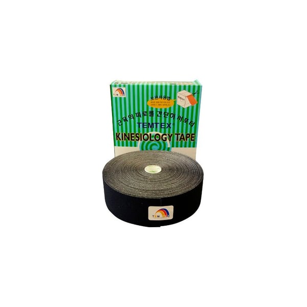 Pansement neuromusculaire Temtex coloris noir (5cm X 32m)