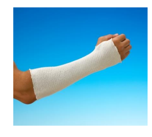 Tricofix A1 Doigts du milieu : Bandage tubulaire extensible 100 % coton (1,7 cm x 20 mètres)