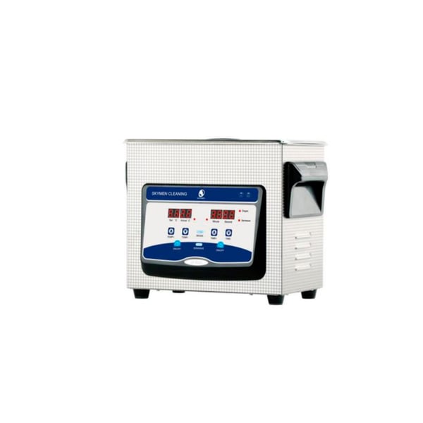 Ultrasons de nettoyage de l'acier inoxydable d'une capacité de 3,2 litres