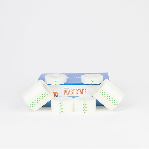 Vendari Plastictape 2,5 cm x 9,14 mètres : ruban plastique (boîte de 12 unités)