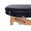 Kinefis Supreme Oval Vip 3 Table Pliante en Bois - (Couleur Noire)