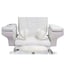 Fauteuil de pédicure Caln: avec deux moteurs, système de massage cervico-dorsal-lombaire, bain de pieds, douche extensible et lecteur mp3 (deux couleurs)