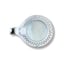 Lampe de table avec loupe bifocale de trois dioptries et loupe 12 avec 60 leds