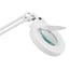 Lampe loupe large à lumière fluorescente à trois grossissements (base enroulable) Lampe loupe large à lumière fluorescente à trois grossissements (base enroulable)