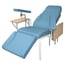 Fauteuil d'extraction clinique ergonomique Eco Blood : idéal pour les extractions, les pansements, la dialyse, la chimiothérapie et les chirurgies mineures