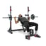 Banc multipositions Olympic Rack BH Fitness : conçu pour offrir une grande polyvalence dans l’entraînement de force en milieu semi-professionnel.