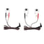 Clip d'électrode pour écouteurs tvNS pour la stimulation du nerf vague avec TENS (lot de 2) Clip d'électrode pour écouteurs tvNS pour la stimulation du nerf vague avec TENS (lot de 2)