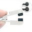 Clip d'électrode pour écouteurs tvNS pour la stimulation du nerf vague avec TENS (lot de 2) Clip d'électrode pour écouteurs tvNS pour la stimulation du nerf vague avec TENS (lot de 2)