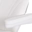 Fauteuil électrique Gir : quatre moteurs, fonction antigravité, six réglages mémorisables et revêtement en PU blanc.