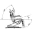 Fauteuil électrique Gir : quatre moteurs, fonction antigravité, six réglages mémorisables et revêtement en PU blanc.