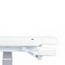 Table de massage électrique Nush+ : trois moteurs, LED RGB, matelas SuperSoft et revêtement en PU blanc