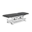 Table de traitement électrique Kinefis Polaris à deux sections : dotée d’un dossier inclinable très stable avec deux pistons et d’une barre périphérique pour le réglage en hauteur. Couleur : Gris graphite