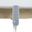 Table de soins HELAN SPA avec 4 moteurs, chauffage et base en bois naturel