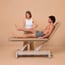 Table de traitement électrique Nuuna 2L Pro : 2 sections avec 1 moteur, contrôle périmétrique à 360°, dossier réglable et revêtement Naggura Skin (différentes couleurs) Table de traitement électrique Nuuna 2L Pro : 2 sections avec 1 moteur, contrôle périmétrique à 360°, dossier réglable et revêtement Naggura Skin (différentes couleurs)