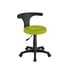 Ergo Backrest Stool: Id&eacute;al pour le secteur de la podologie, de la p&eacute;dicure, de la kin&eacute;sith&eacute;rapie et des services (couleurs disponibles) - Couleurs: Vert - R&eacute;f&eacute;rence: A351.1028