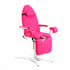 Fauteuil de gynécologie à hauteur fixe : trois sections, avec tours de cuisses, plateau amovible, accoudoirs et coussin cervical - Tapissé: Rembourrage standard - Fauteuil de gynécologie à hauteur fixe : trois sections, avec tours de cuisses, plateau amovible, accoudoirs et coussin cervical - Tapissé: Rembourrage standard -