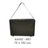 Housse de protection à roulettes avec bandoulière pour brancard pliable (M41 - M61 - M65) - Différentes tailles disponibles - Étendue: M61 70x182 - Référence: A4450M61 Housse de protection à roulettes avec bandoulière pour brancard pliable (M41 - M61 - M65) - Différentes tailles disponibles - Étendue: M61 70x182 - Référence: A4450M61