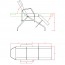 Fauteuil brancard esthétique Mylo : Structure fixe à trois corps, inclinaison du dossier et repose-pieds réglables et finitions de haute qualité