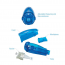 Appareil d'exercice respiratoire vibrant Acapella Choice Blue : fournit une thérapie par pression expiratoire positive (PEP)