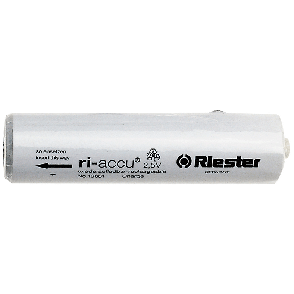 Batterie ri-accu® 2,5 V NiMH, pour poignées, batteries sensomatic de type C et C