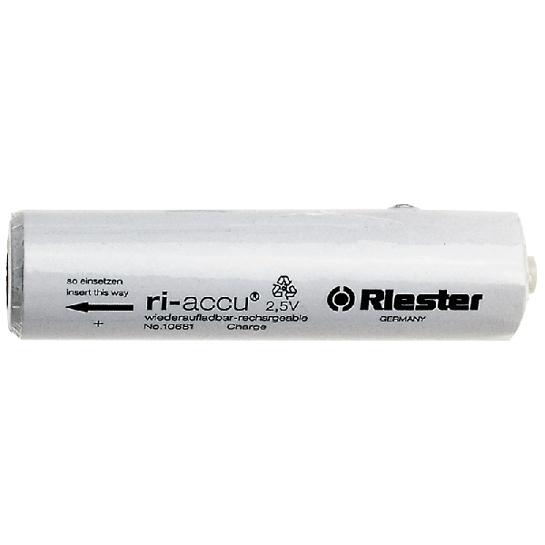 Batterie ri-accu® 2,5 V NiMH, pour poignées, batteries sensomatic de type C et C Batterie ri-accu® 2,5 V NiMH, pour poignées, batteries sensomatic de type C et C