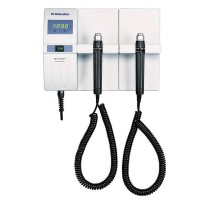 Unité de diagnostic murale Riester ri-former deux poignées 3,5 V / 230 V, avec horloge Unité de diagnostic murale Riester ri-former deux poignées 3,5 V / 230 V, avec horloge