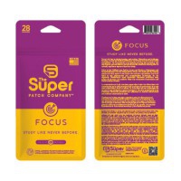 Focus Super Patch - Pack de 28 patchs : Idéal pour ceux qui cherchent à rester concentrés sur leurs activités Focus Super Patch - Pack de 28 patchs : Idéal pour ceux qui cherchent à rester concentrés sur leurs activités