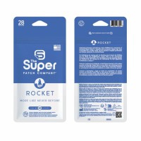 ROCKET Super Patch - Pack de 28 Patchs : Stimulation vibrotactile qui peut augmenter les performances et améliorer la satisfaction du bien-être général ROCKET Super Patch - Pack de 28 Patchs : Stimulation vibrotactile qui peut augmenter les performances et améliorer la satisfaction du bien-être général