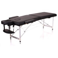 Civière pliante en aluminium Kinefis Supreme - Deux corps et largeur de 60 cm (Coloris Noir) Civière pliante en aluminium Kinefis Supreme - Deux corps et largeur de 60 cm (Coloris Noir)
