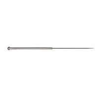 Aiguilles Acupuncture avec manche en argent avec tête ronde sans guide Zenlong 0,30X75 mm