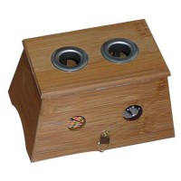 Applicateur en bois pour moxibustion : 2 cigares Applicateur en bois pour moxibustion : 2 cigares