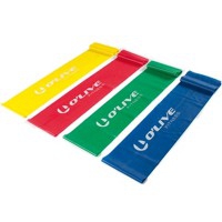 Bandes élastiques O'Live 2,50 m : idéales pour ajouter de la résistance à n'importe quel exercice Bandes élastiques O'Live 2,50 m : idéales pour ajouter de la résistance à n'importe quel exercice