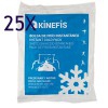 Pack 25 unités - Sac de glace instantanée Kinefis Cryo Therm Fast (14x18 cm)
