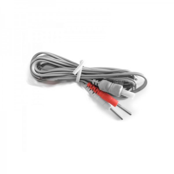 Câble pour électrodes : compatible avec les électrostimulateurs Globus à connexion ronde