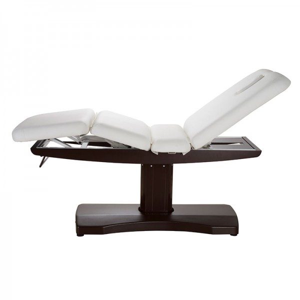 Ulna SPA et table de beauté : Quatre corps et trois moteurs électriques qui contrôlent la hauteur, l'inclinaison et le dossier Ulna SPA et table de beauté : Quatre corps et trois moteurs électriques qui contrôlent la hauteur, l'inclinaison et le dossier