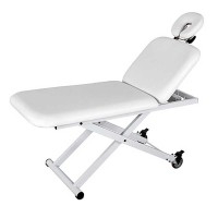 Table de massage et de beauté électrique Latis : Avec deux corps et un moteur qui régule la hauteur Table de massage et de beauté électrique Latis : Avec deux corps et un moteur qui régule la hauteur
