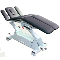 Table de massage électrique Kinefis Supreme à six sections : avec roues escamotables (194 x 70 cm)