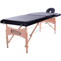 Table de massage bois pliant Kinefis Classic 2 (couleur noire) Table de massage bois pliant Kinefis Classic 2 (couleur noire)